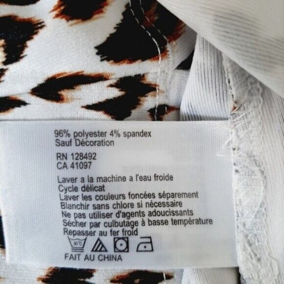 GREG NORMAN PLAYDry Golf Shirt Animal Jaguar Print Sz S - Picture 8 of 8